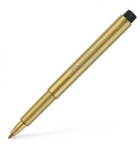 Pisak artystyczny Faber-Castell - PITT ARTIST PEN 1,5 mm - 250 - gold /złoty/