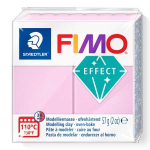 Masa plastyczna Fimo Effect kostka 57g - różowy pastelowy