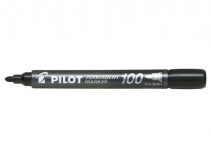 marker permanentny pilot sca-100 okrągły - czarny