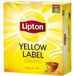herbata lipton yellow label 100 torebek