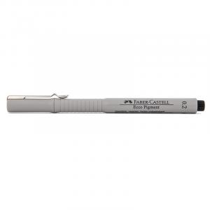 Cienkopis pigmentowy Ecco Faber-Castell 0,2mm - czarny