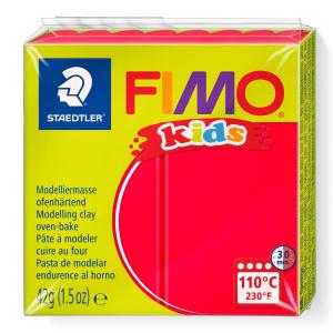 Masa plastyczna Fimo Kids kostka 42g - czerwona