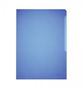 Obwoluta na dokumenty Standard A4 - transparentna niebieska / 100 szt.