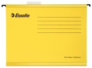 Teczka zawieszana Esselte Classic A4 - żółta
