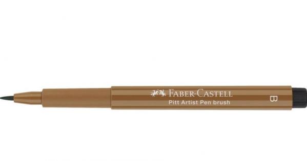 Pisak artystyczny Faber-Castell - PITT ARTIST PEN B - 180 - raw umber / brąz