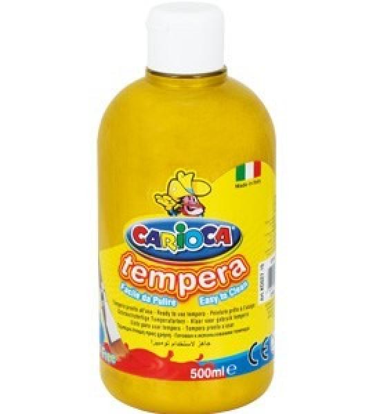 Farba Carioca Tempera 500 ml - złota