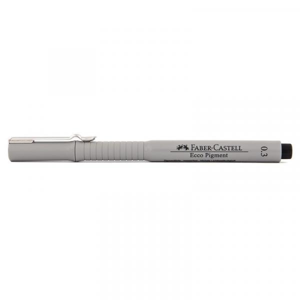 Cienkopis pigmentowy Ecco Faber-Castell 0,3mm - czarny