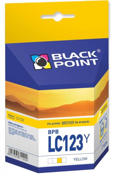 Atrament Black Point Brother LC123Y - yellow