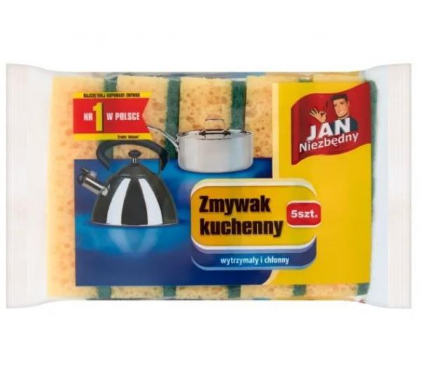 Gąbki kuchenne Jan Niezbędny - 5 szt