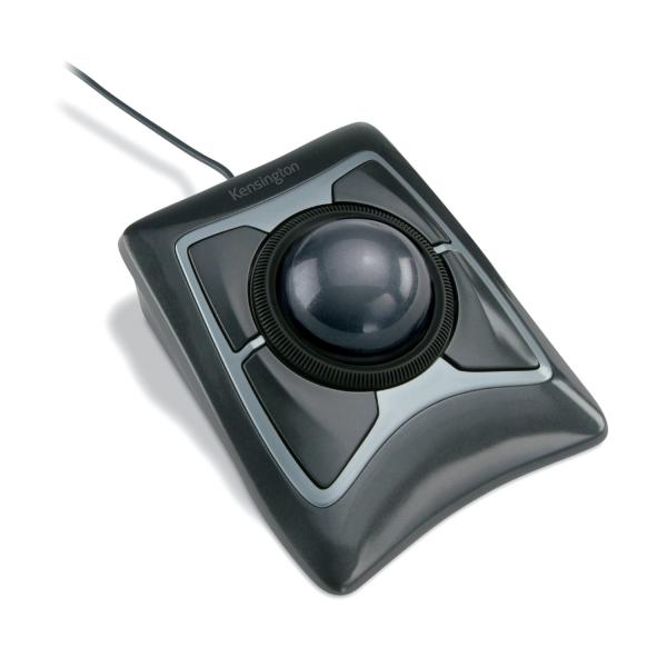 Trackball przewodowy Kensington Expert, czarny