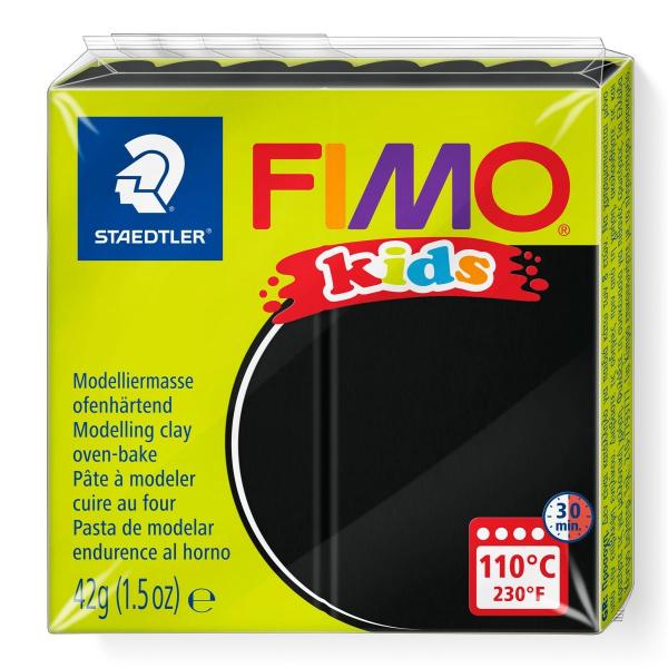 Masa plastyczna Fimo Kids kostka 42g - czarna