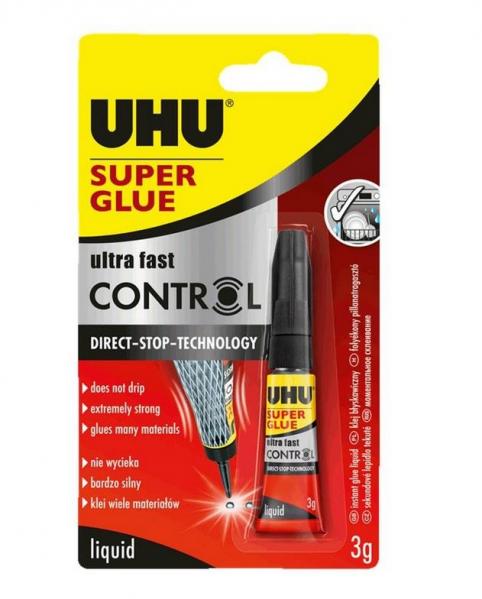 Klej Super Glue Control UHU 3g