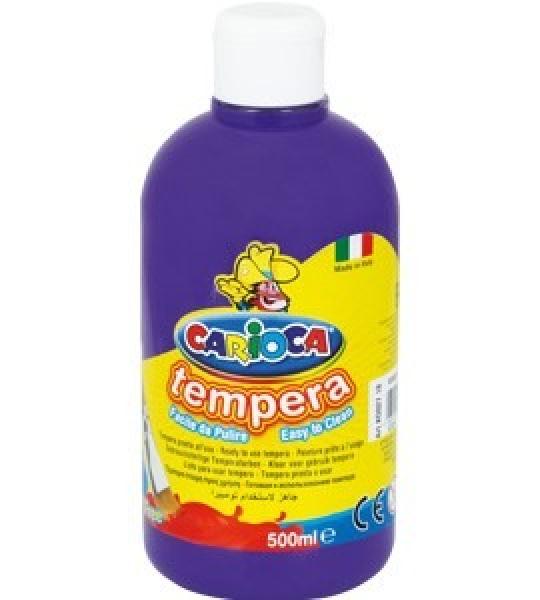 Farba Carioca Tempera 500 ml - fioletowa