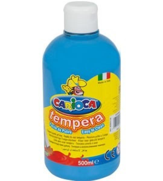 Farba Carioca Tempera 500 ml - jasnoniebieska