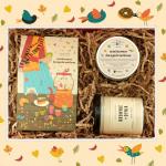 Zestaw prezentowy Jesienny Box AUTUMN INSPIRATION. 10 sypanych herbat 10x5g z uroczym zaparzaczem z zawieszką, owocowa mieszanka Autumn inspiration 15