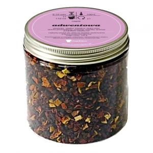 Najlepsza sypana herbata owocowa ADWENTOWA hibiskus jabłko lentylki 190g