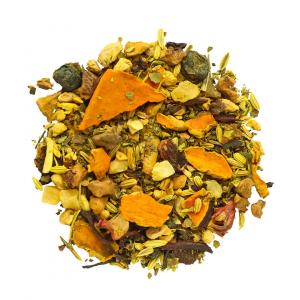 Herbata Zodiakalna LEW– mieszanka ziołowa, 180g w eleganckim opakowaniu, aromatyczny napar, wyjątkowy upominek, prezent dla fanów astrologii, niej nie