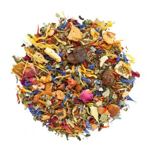 Herbata Zodiakalna BYK– mieszanka ziołowa, 100g w eleganckim opakowaniu, aromatyczny susz,wyjątkowy napar, upominek dla fanów astrologii, prezent dla