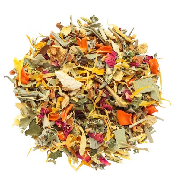 Herbata Zodiakalna RAK– herbata ziołowa, 120g w eleganckim opakowaniu, aromatyczny napar, wyjątkowy prezent, upominek dla fanów astrologii, prezent dl