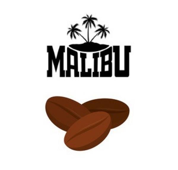 Kawa Arabica mielona lub ziarnista smakowa malibu 200g