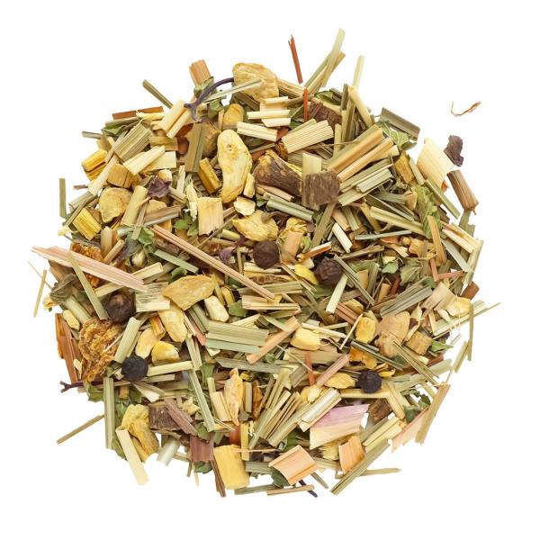 Herbata Zodiakalna STRZELEC– ziołowy susz, 100g w eleganckim opakowaniu, aromatyczna herbaciana mieszanka, wyjątkowy upominek, prezent dla fanów astro