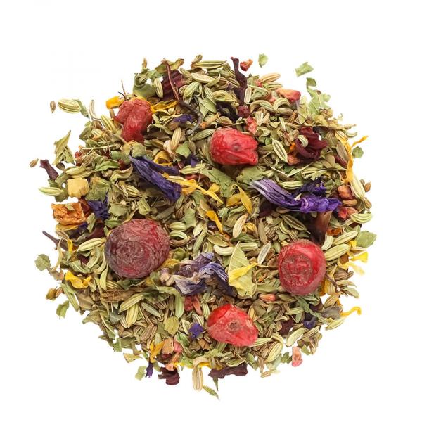 Herbata Zodiakalna BLIŹNIĘTA– napar ziołowy, 120g w eleganckim opakowaniu, aromatyczny susz,wyjątkowy prezent, upominek dla fanów astrologii, prezent