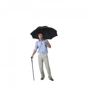 Parasol męski z funkcją laski