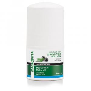 MACROVITA naturalny dezodorant roll-on FRESH z bio-oliwą i aloesem 50ml