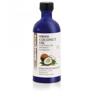 MACROVITA OLEJ KOKOSOWY w naturalnych olejach tłoczony na zimno z witaminą E 100ml