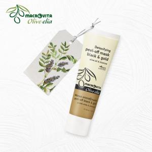 MACROVITA Olive.elia detoksykująca maska peel-off z aktywnym węglem, złotem, bio-oliwą i lukrecją 40ml