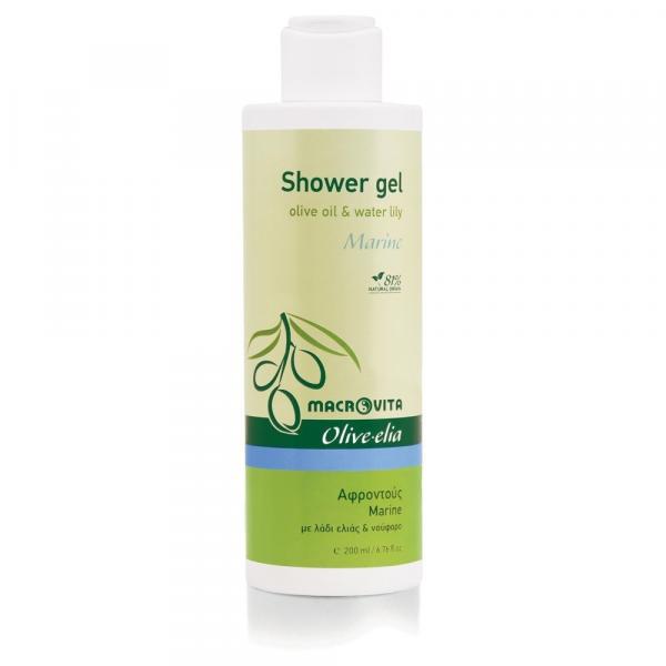 MACROVITA Olive.elia Marine żel pod prysznic z bio-oliwą i lilią wodną 200ml