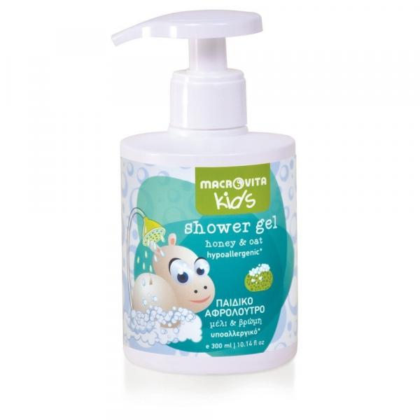 MACROVITA Kids żel pod prysznic dla dzieci miód & owies 300ml