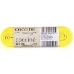 Sznurowadła bawełniane płaskie żółte 120 cm Coccine
