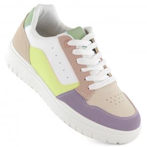 Buty sportowe sneakersy damskie multikolor McBraun 23263