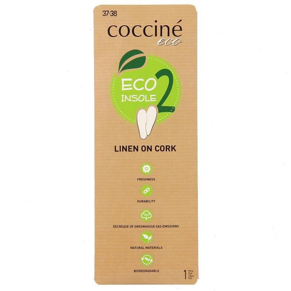 Wkładki do butów len na korku Coccine Eco