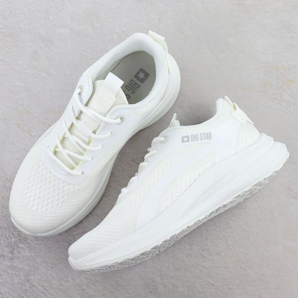 Półbuty sportowe męskie sneakersy białe Big Star RR174270