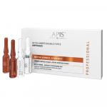 Ampułki o podwójnej sile: z kwasem bursztynowym i retinolem - Apis Retin-Ambre Synergy - 10 x 3 ml