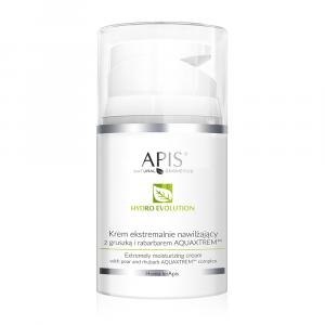 Ekstremalnie nawilżający krem z gruszką i rabarbarem AQUAXTREM™ - Apis Home Terapis - 50 ml