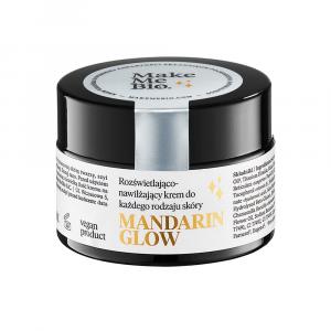 Rozświetlająco-nawilżający krem do każdego rodzaju skóry - Make Me Bio - Mandarin Glow - 30 ml