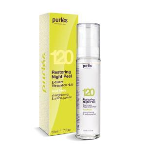 Purles 120 Restoring Night Peel Eksfoliujący Krem Wzmacniający 50 ml