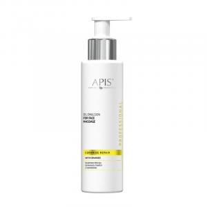 Olejkowa emulsja do masażu twarzy z ceramidami - Apis Ceramide Repair - 150 ml