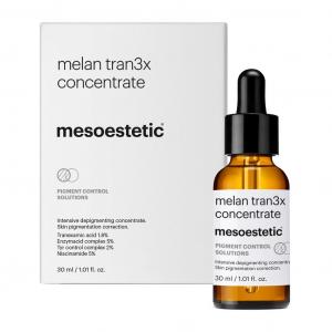 Intensywny koncentrat depigmentujący na noc - Mesoestetic Melan Tran3x Concentrate - 30 ml