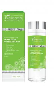 Normalizujący tonik z kompleksem antybakteryjnym Bielenda Supremelab Sebio Derm 200 ml