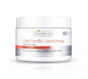 Bielenda COLD PARAFFIN HAND MASK WITH SHEA BUTTER Zimna parafina - maska do dłoni z masłem shea 150g