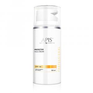 Krem ochronny do twarzy SPF 50 filtry UVA UVB - Apis Protective Face Cream - 100 ml