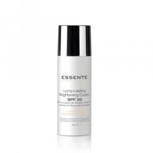 Dzienny krem pogłębiająco-rozjaśniający - Essente Long-Lasting Brightening Cream SPF20 - 50 ml