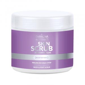 Peeling do ciała i stóp - Farmona Profesional - Skin Scrub Aromatic Plum - 500 g