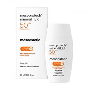 Mineralny fluid SPF 50 - Mesoestetic - Mesoprotech Mineral Fluid - 50 ml