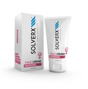 Krem do twarzy dla kobiet skóra wrażliwa Solverx Sensitive Skin 50 ml