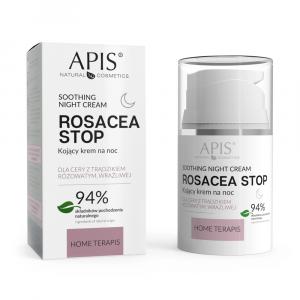 Kojący krem do twarzy na noc Apis Rosacea-Stop 50 ml